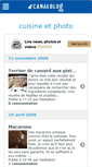 Mobile Screenshot of cuisineetphoto.canalblog.com