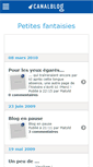 Mobile Screenshot of fantaisies.canalblog.com