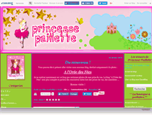 Tablet Screenshot of princesspaillet.canalblog.com