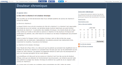 Desktop Screenshot of douleurchroniqu.canalblog.com