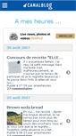 Mobile Screenshot of amesheures.canalblog.com