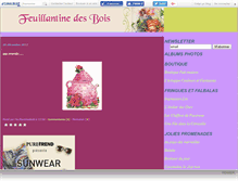 Tablet Screenshot of feuillantinedesb.canalblog.com