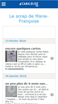 Mobile Screenshot of lescrapdemf.canalblog.com