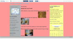 Desktop Screenshot of maternelle2zazie.canalblog.com
