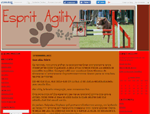 Tablet Screenshot of espritagility.canalblog.com