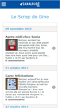 Mobile Screenshot of lescrapdegine.canalblog.com