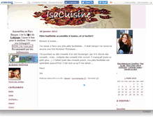 Tablet Screenshot of isacuisine.canalblog.com