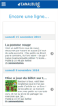 Mobile Screenshot of encoreuneligne.canalblog.com