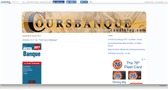 Desktop Screenshot of coursbanque.canalblog.com