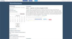 Desktop Screenshot of kamikadada.canalblog.com