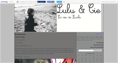Desktop Screenshot of lulucie.canalblog.com