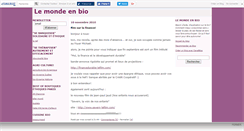 Desktop Screenshot of missconseilbio.canalblog.com