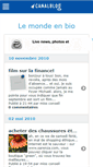 Mobile Screenshot of missconseilbio.canalblog.com