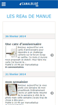 Mobile Screenshot of manuelastup.canalblog.com