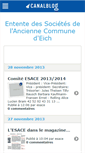 Mobile Screenshot of esace.canalblog.com