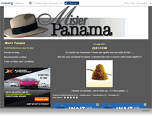 Tablet Screenshot of misterpanama.canalblog.com