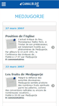 Mobile Screenshot of medjugorjephotos.canalblog.com