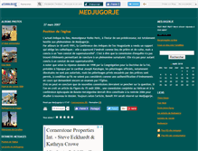 Tablet Screenshot of medjugorjephotos.canalblog.com
