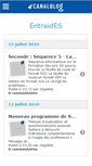 Mobile Screenshot of entraides.canalblog.com