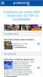 Mobile Screenshot of fifigouttelette.canalblog.com