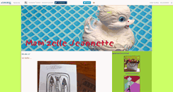 Desktop Screenshot of mamzelljeannette.canalblog.com