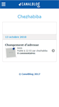 Mobile Screenshot of chezhabiba.canalblog.com