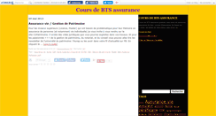 Desktop Screenshot of btsassurance.canalblog.com