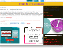 Tablet Screenshot of btsassurance.canalblog.com