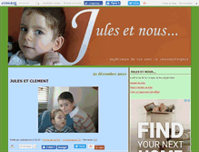 Tablet Screenshot of julesetnous.canalblog.com