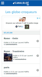 Mobile Screenshot of globecroqueurs.canalblog.com