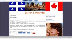 Desktop Screenshot of huguesmontreal.canalblog.com