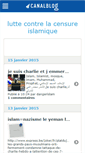 Mobile Screenshot of islamdanger.canalblog.com