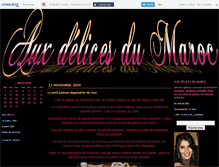 Tablet Screenshot of marocdelices.canalblog.com