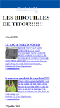 Mobile Screenshot of bidouilledetitou.canalblog.com