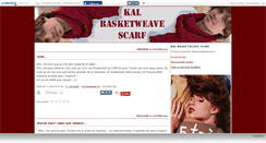 Desktop Screenshot of basketweavescarf.canalblog.com