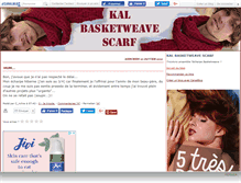 Tablet Screenshot of basketweavescarf.canalblog.com