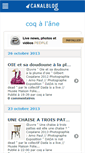 Mobile Screenshot of certifiecoqalane.canalblog.com