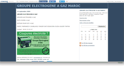 Desktop Screenshot of groupelectrogene.canalblog.com
