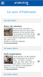 Mobile Screenshot of lecoindhelmado.canalblog.com