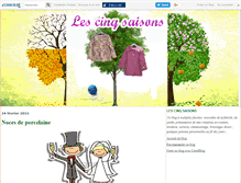 Tablet Screenshot of lescinqsaisons.canalblog.com