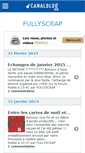 Mobile Screenshot of fullyscrap.canalblog.com
