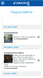 Mobile Screenshot of flagrantdelire.canalblog.com