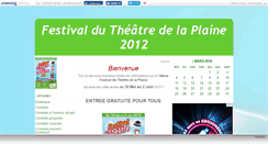 Desktop Screenshot of festivaltdp2012.canalblog.com