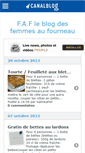 Mobile Screenshot of femmaufourneau.canalblog.com