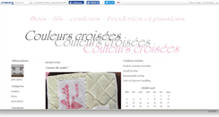 Desktop Screenshot of couleurscroisees.canalblog.com