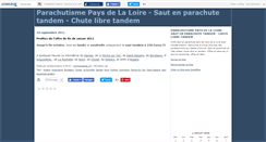 Desktop Screenshot of parachutisme.canalblog.com