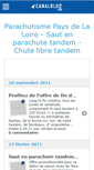 Mobile Screenshot of parachutisme.canalblog.com