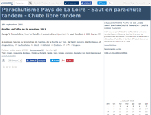 Tablet Screenshot of parachutisme.canalblog.com