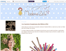 Tablet Screenshot of mademoizelie.canalblog.com