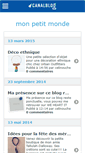 Mobile Screenshot of mamathurine.canalblog.com
